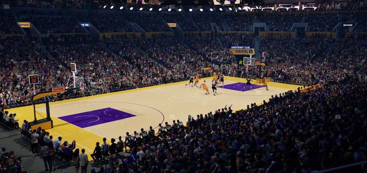 Crypto.com Arena - Section Terrace 1 Seat View