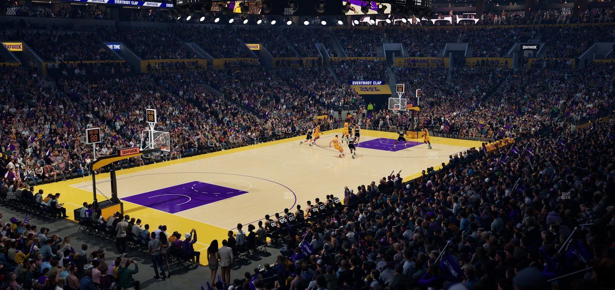 Crypto.com Arena - Section Terrace 2 Seat View