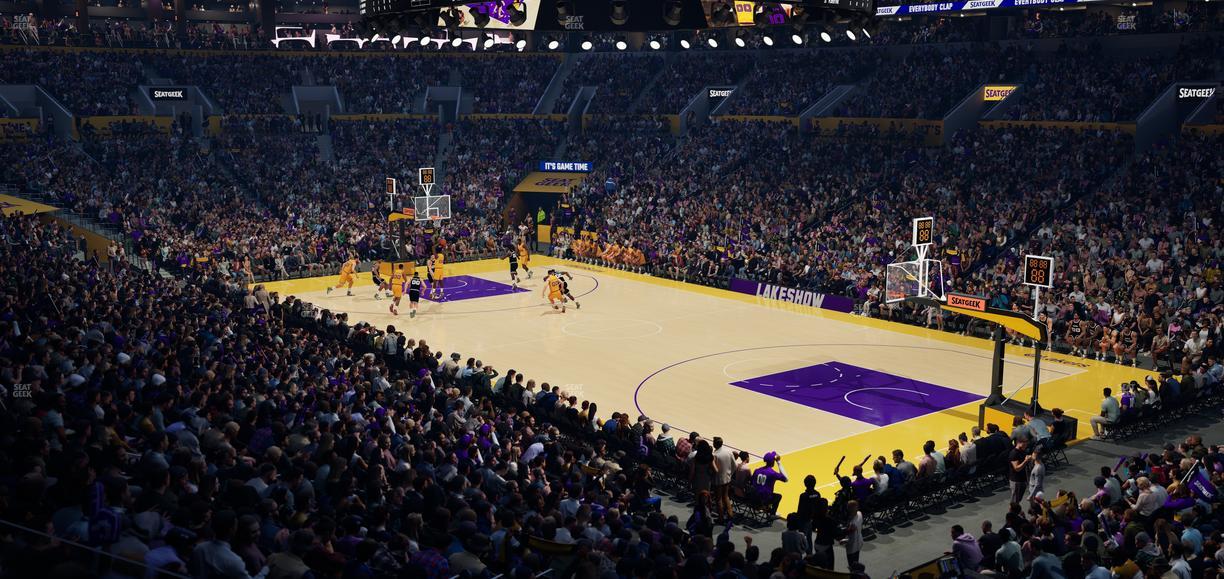 Crypto.com Arena - Section Terrace 3 Seat View