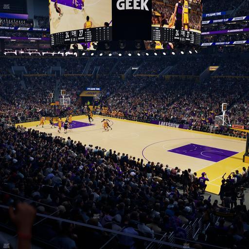 Crypto.com Arena - Section Terrace 4 Seat View