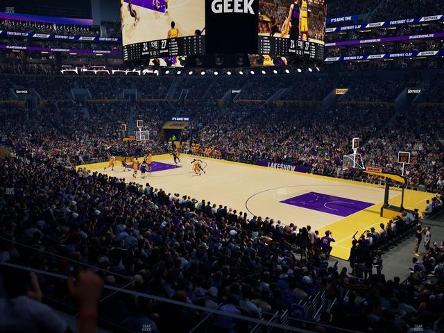 Crypto.com Arena - Section Terrace 4 Seat View Crypto.com Arena - Section Terrace 4 Seat View