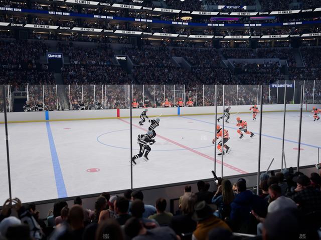 Crypto.com Arena - Section Tunnel D Seat View Crypto.com Arena - Section Tunnel D Seat View