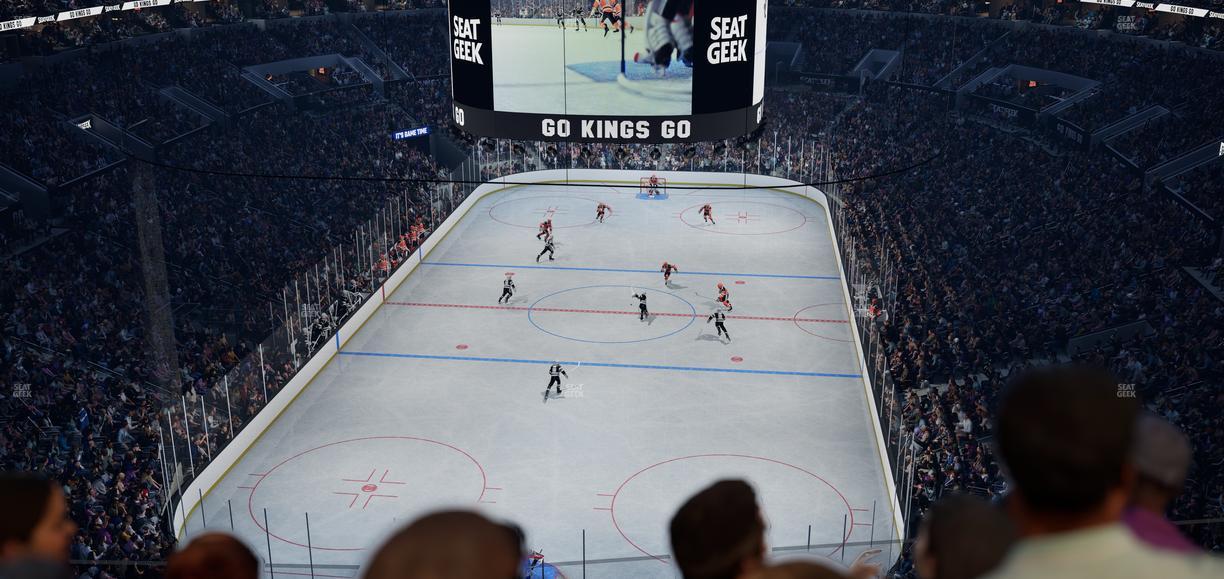 Crypto.com Arena - Section Ucter Seat View