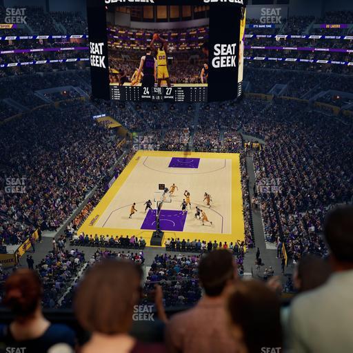 Crypto.com Arena - Section Ucter Seat View