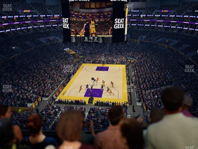 Crypto.com Arena - Section Ucter Seat View