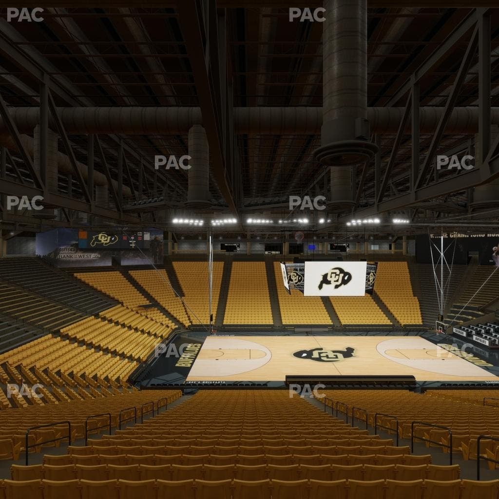 CU Events Center - Section Bleachers 10 Wc Seat View