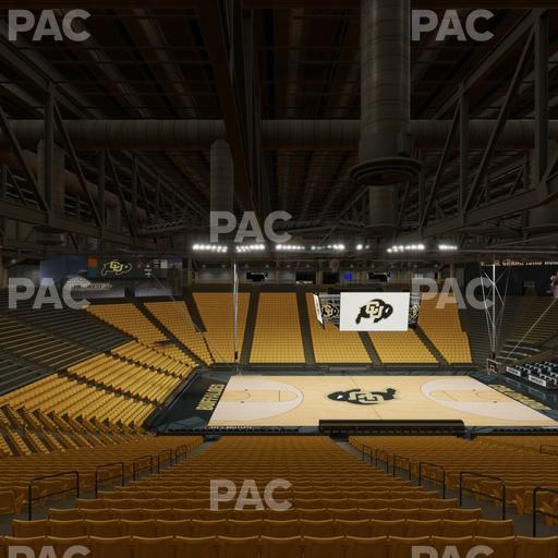 CU Events Center - Section Bleachers 10 Wc Seat View