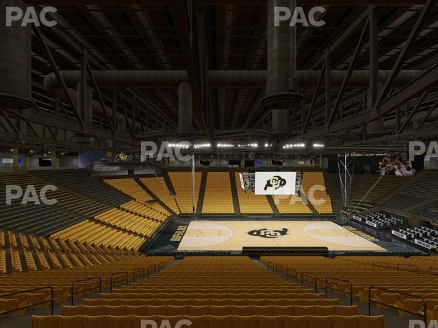 CU Events Center - Section Bleachers 10 Wc Seat View