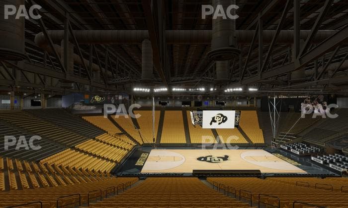 CU Events Center - Section Bleachers 10 Wc Seat View