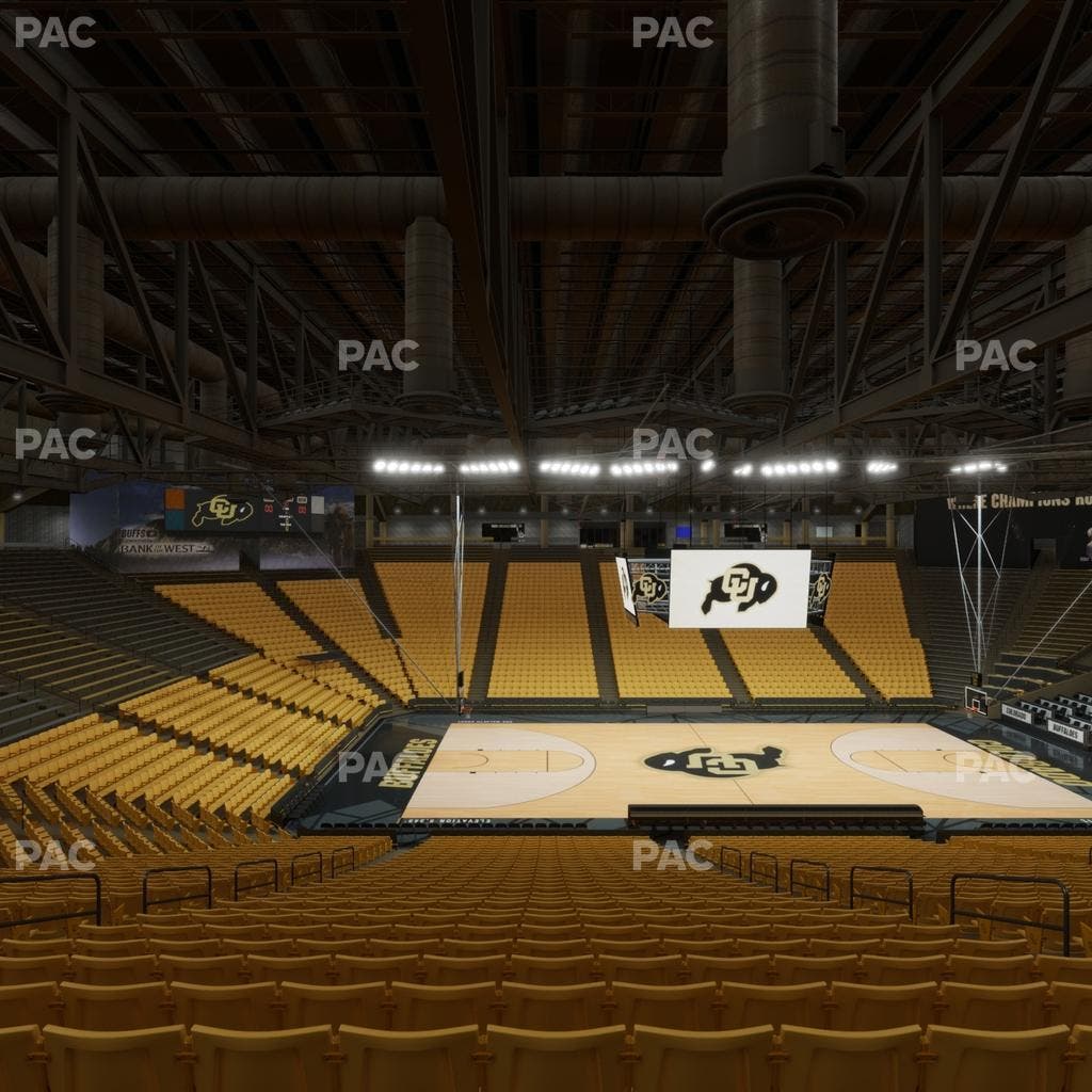 CU Events Center - Section Bleachers 10 Seat View