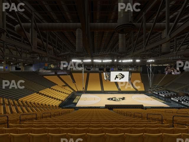 CU Events Center - Section Bleachers 10 Seat View