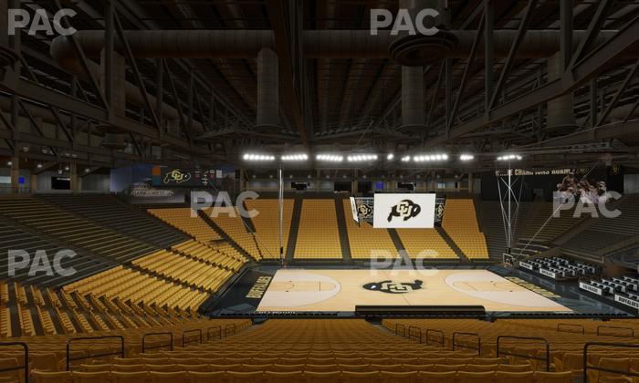 CU Events Center - Section Bleachers 10 Seat View