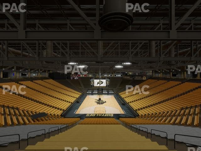 CU Events Center - Section Bleachers 15 Wc Seat View