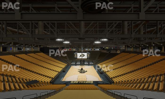 CU Events Center - Section Bleachers 15 Wc Seat View
