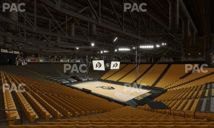 CU Events Center - Section Bleachers 18 Seat View