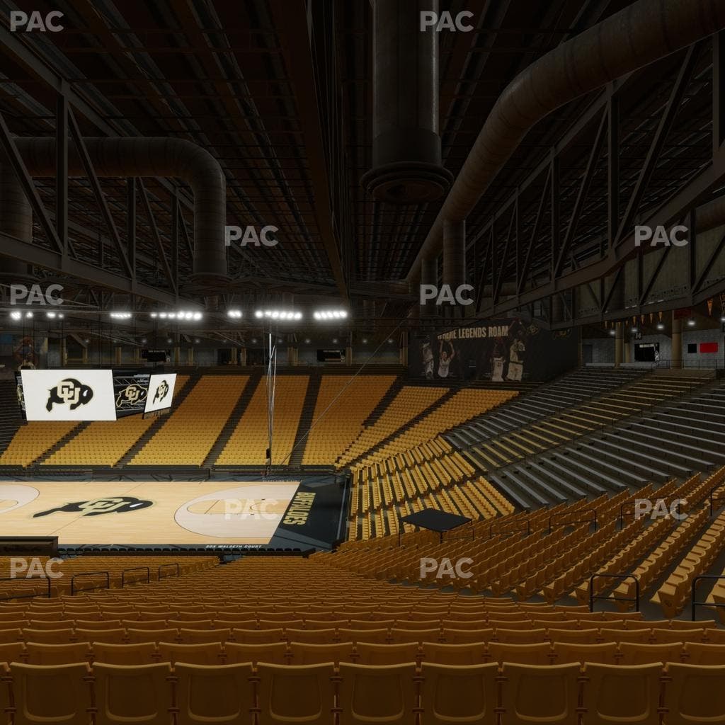 CU Events Center - Section Bleachers 19 Seat View