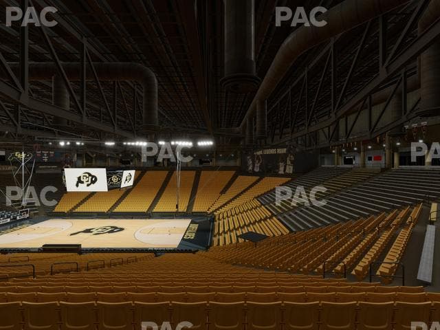 CU Events Center - Section Bleachers 19 Seat View