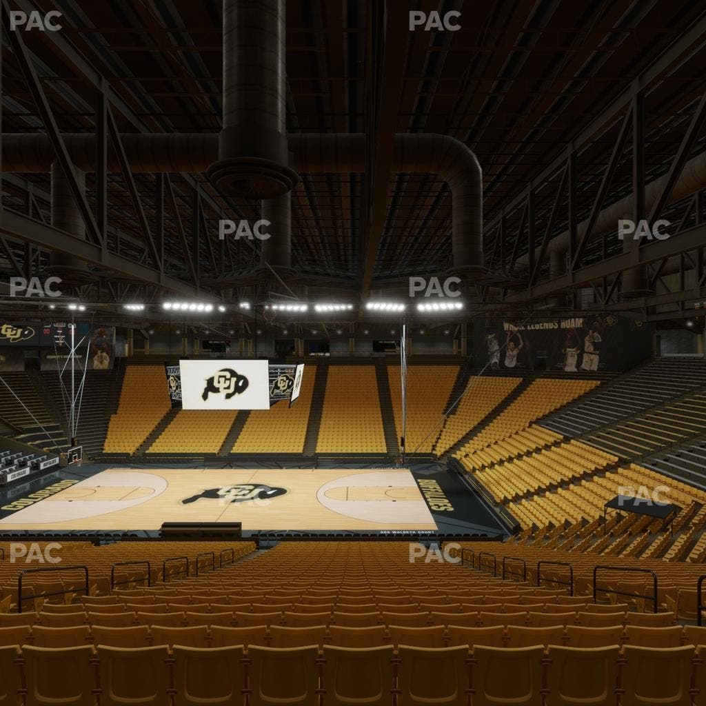 CU Events Center - Section Bleachers 20 Seat View