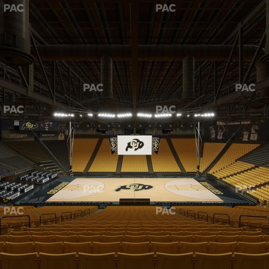 CU Events Center - Section Bleachers 21 Seat View