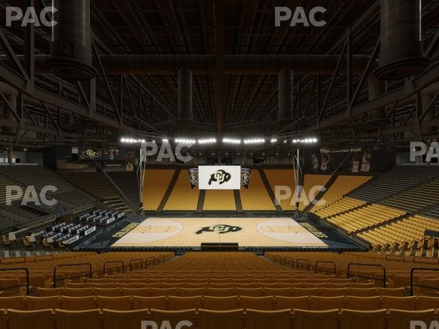 CU Events Center - Section Bleachers 21 Seat View