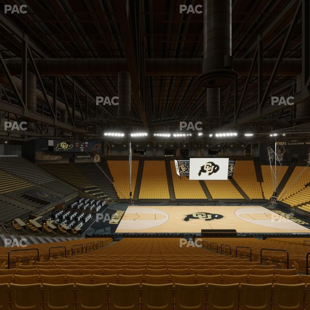CU Events Center - Section Bleachers 22 Seat View