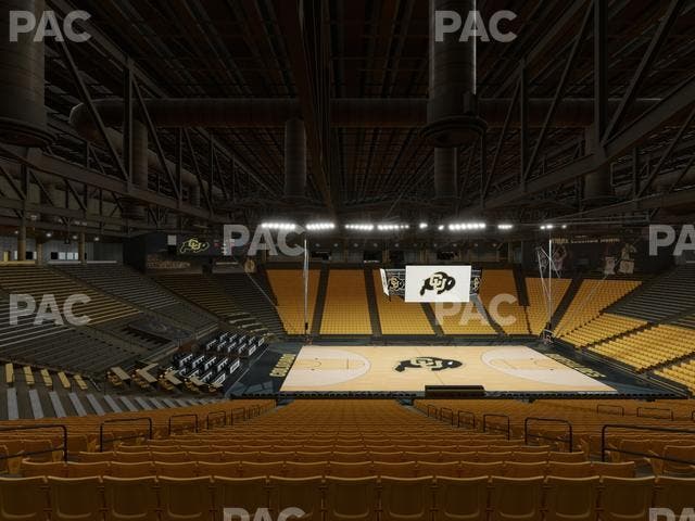 CU Events Center - Section Bleachers 22 Seat View