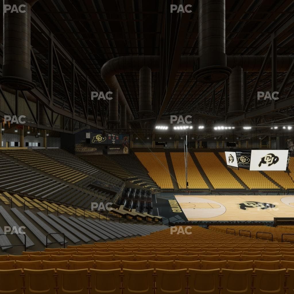 CU Events Center - Section Bleachers 23 Seat View