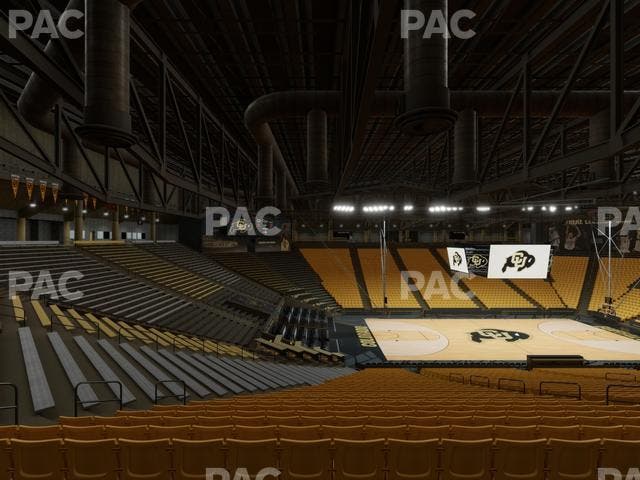 CU Events Center - Section Bleachers 23 Seat View