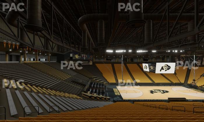 CU Events Center - Section Bleachers 23 Seat View