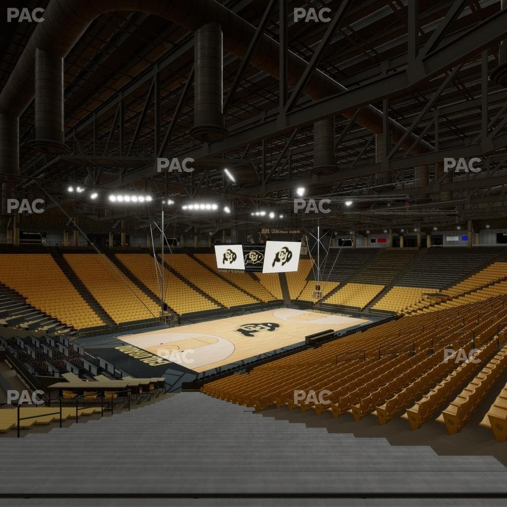 CU Events Center - Section Bleachers 24 Seat View