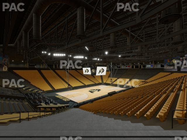CU Events Center - Section Bleachers 24 Seat View
