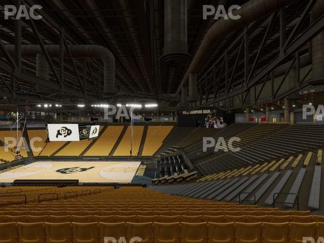 CU Events Center - Section Bleachers 7 Seat View