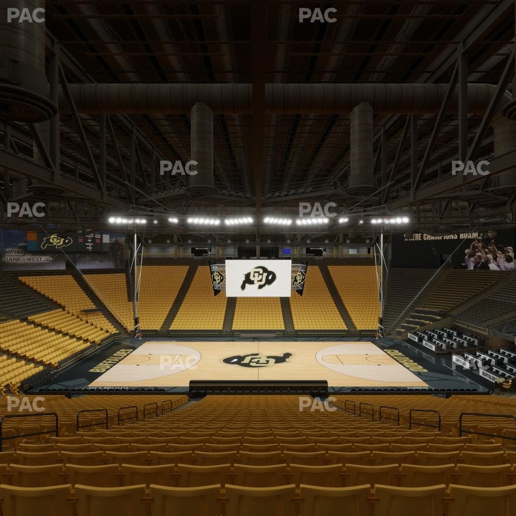 CU Events Center - Section Bleachers 9 Seat View