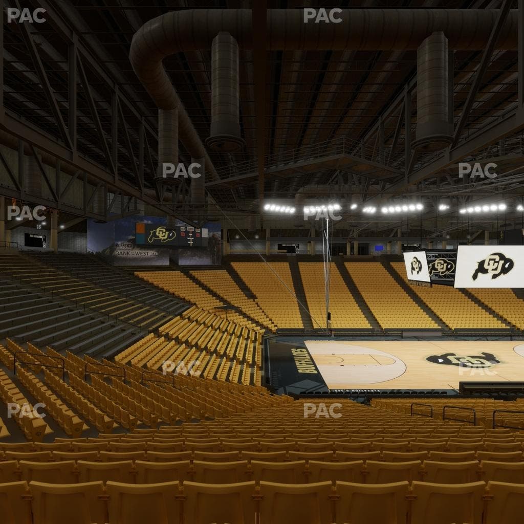 CU Events Center - Section Chairback 11 Seat View