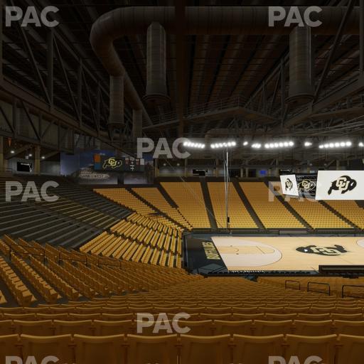 CU Events Center - Section Chairback 11 Seat View