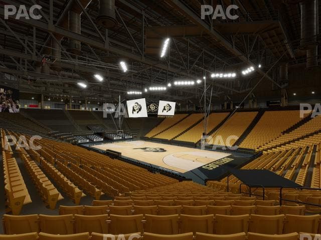 CU Events Center - Section Chairback 18 Seat View