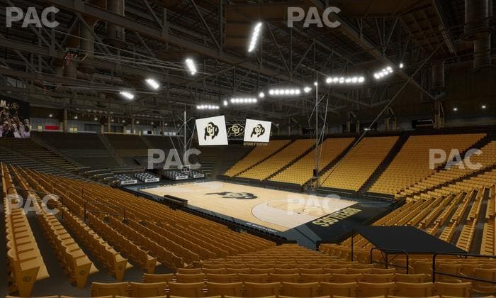 CU Events Center - Section Chairback 18 Seat View