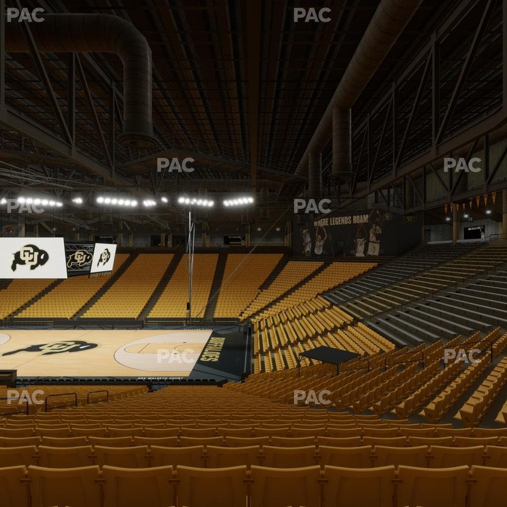 CU Events Center - Section Chairback 19 Seat View