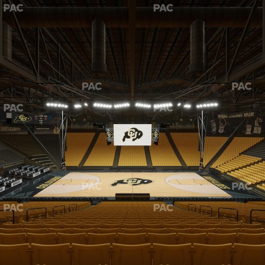 CU Events Center - Section Chairback 21 Seat View