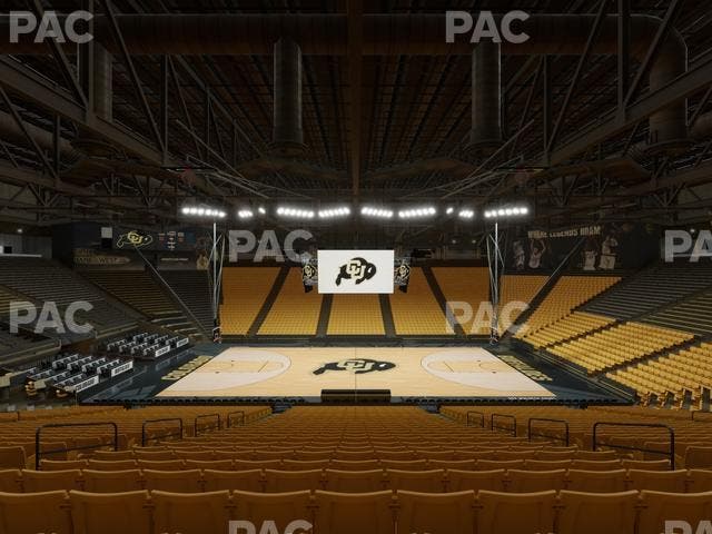 CU Events Center - Section Chairback 21 Seat View