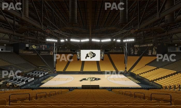 CU Events Center - Section Chairback 21 Seat View