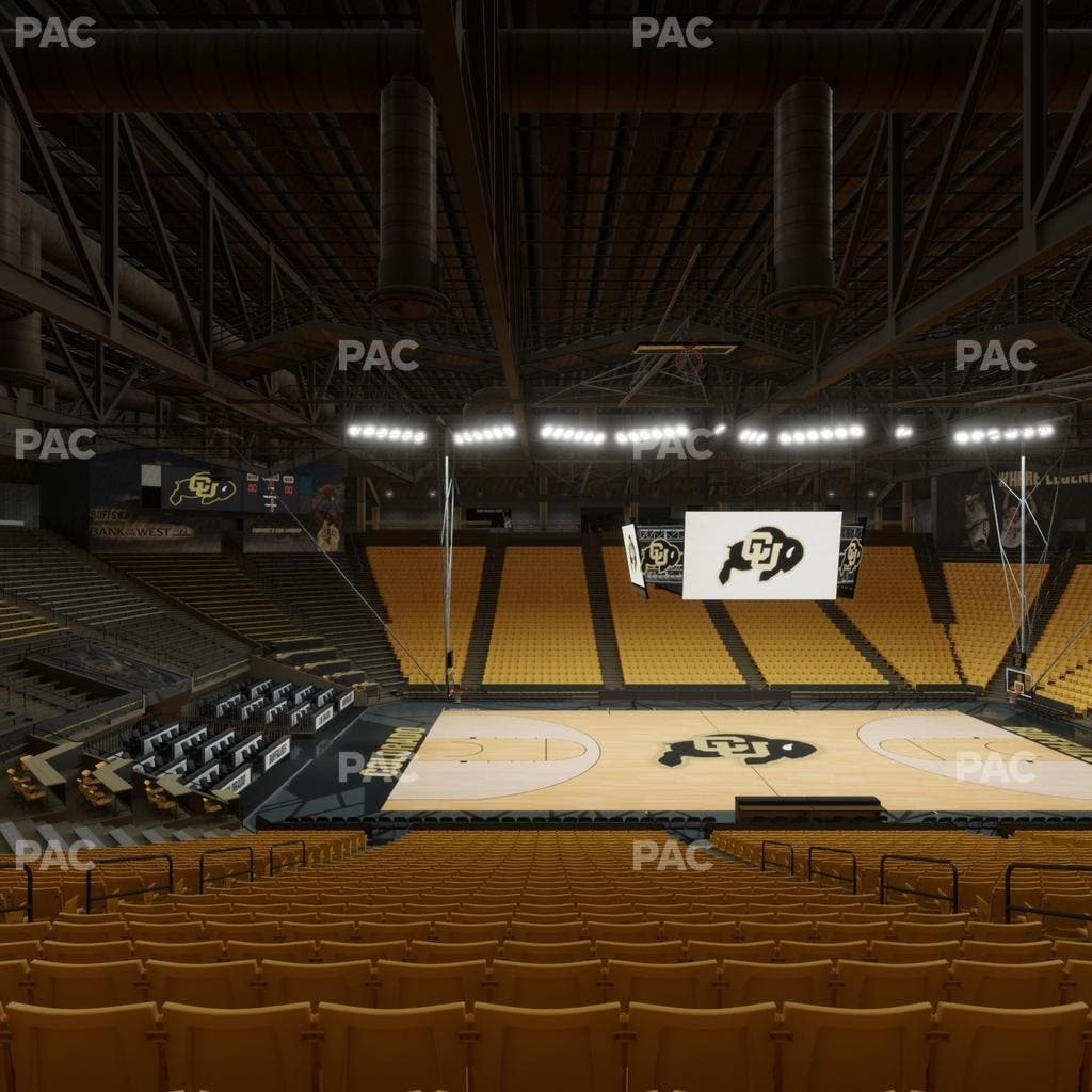 CU Events Center - Section Chairback 22 Seat View