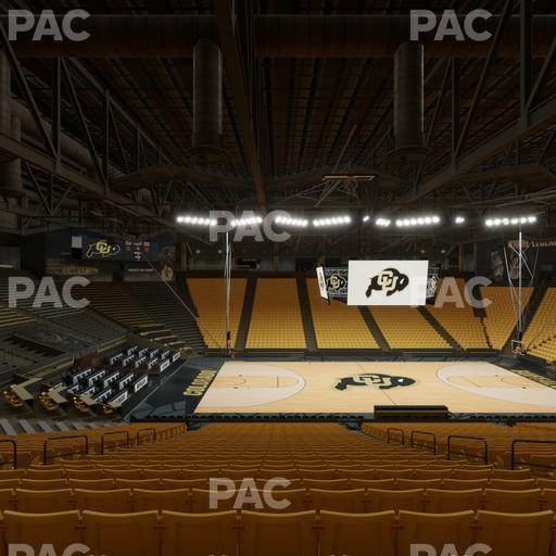 CU Events Center - Section Chairback 22 Seat View