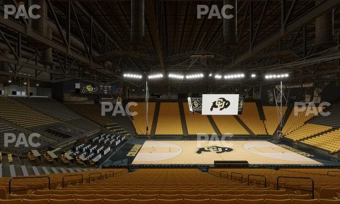 CU Events Center - Section Chairback 22 Seat View