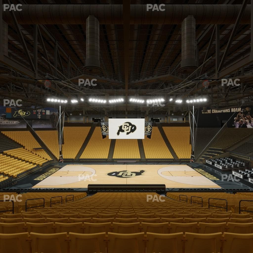CU Events Center - Section Chairback 9 Seat View