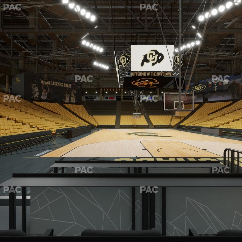 CU Events Center - Section Loge 2 Seat View