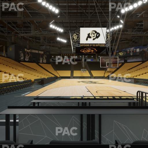 CU Events Center - Section Loge 2 Seat View