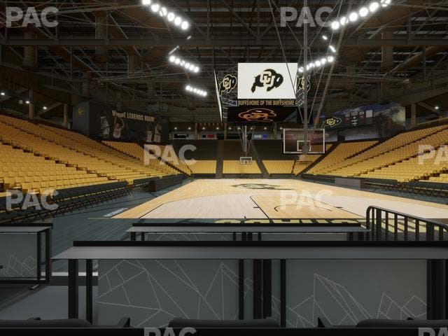 CU Events Center - Section Loge 2 Seat View