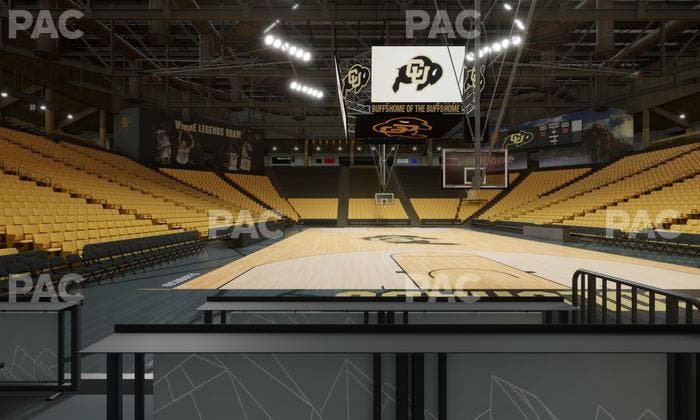 CU Events Center - Section Loge 2 Seat View