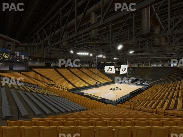 CU Events Center - Section Student Seating 13 Seat View